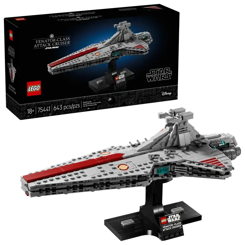 Le Croiseur D'assaut Venator De La République Star Wars - Mould King 21074